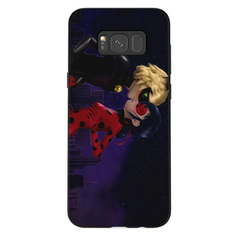 Чехол для телефона samsung M10 M20 M30 M40 S6 S7 край S9 S8 S10 S10E Plus Note 8 9 10 Божья коровка с