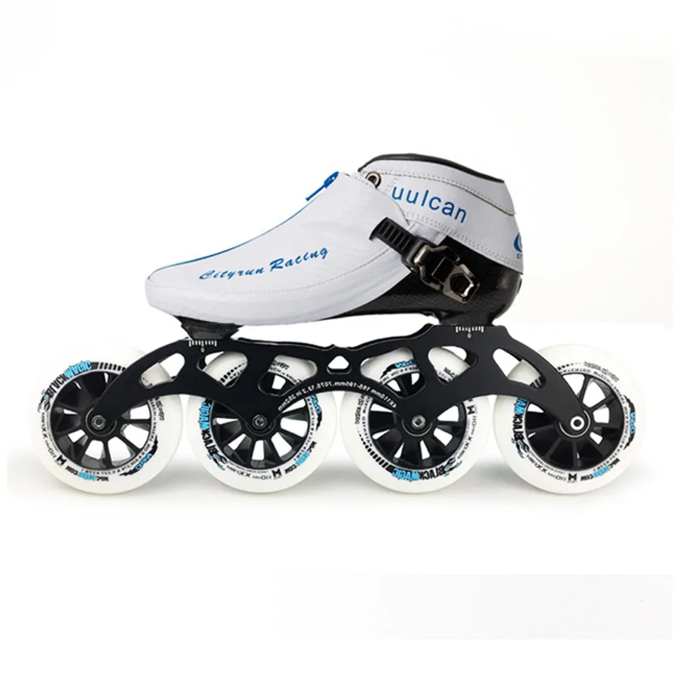 Model 7 Japy Cityrun скоростные роликовые коньки из углеродного волокна, профессиональные ботинки на молнии для соревнований, гоночные коньки - Цвет: Model 7