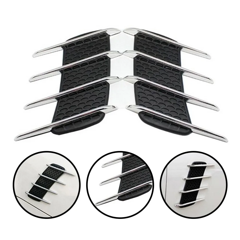 

1 Pair Air Outlet Stickers 22*20CM ABS Plastic Easy Installation Left & Right