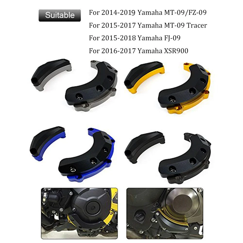 Для YAMAHA MT09 MT 09 FJ SP Tracer 900 XSR900 2014 2015 2016 2017 2018 2019 защитный чехол для двигателя набор