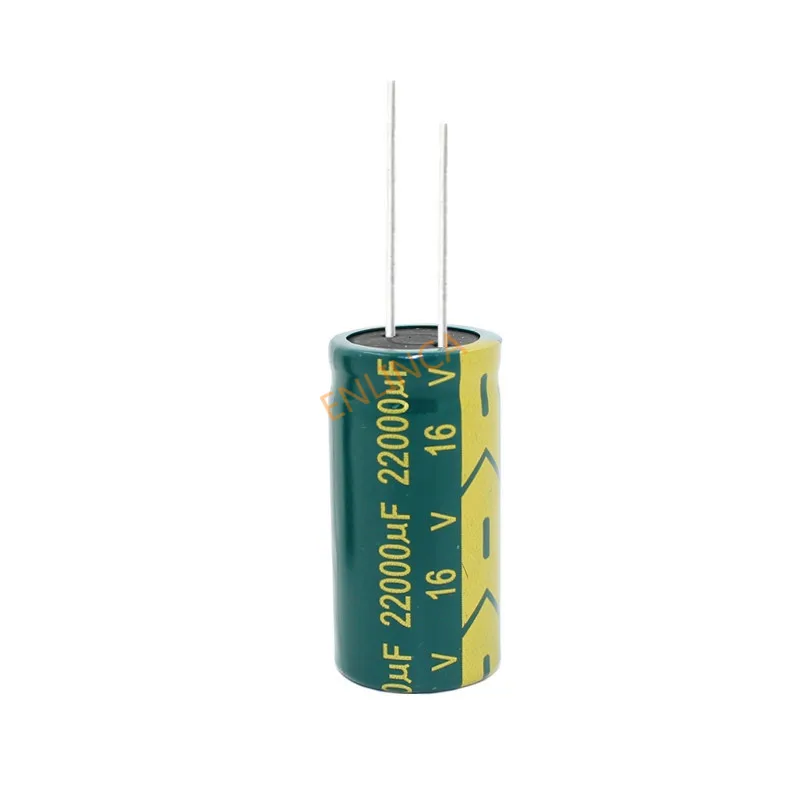 

2pcs/lot high frequency low impedance high quality 16V 22000UF 18*40 aluminum electrolytic capacitor 22000uf 16v 20%
