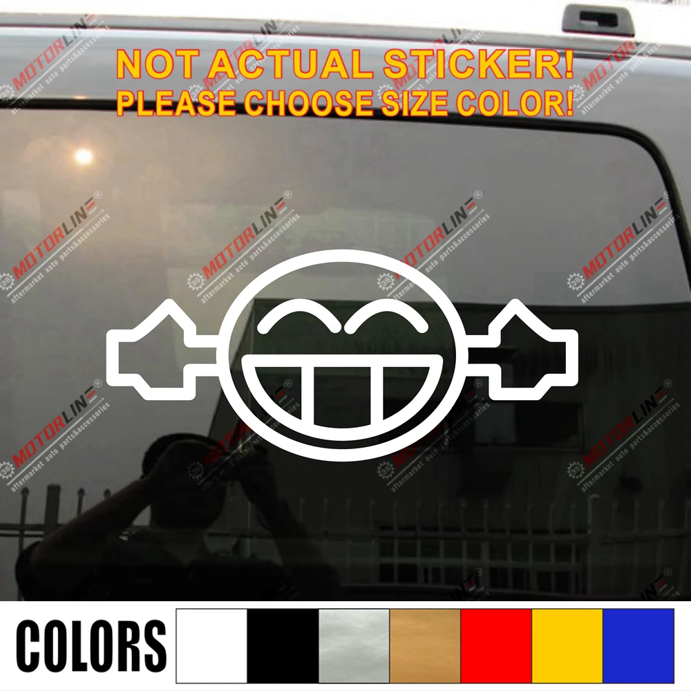 Слишком Громкая забавная наклейка на выхлопные трубы JDM Дрифт автомобиль