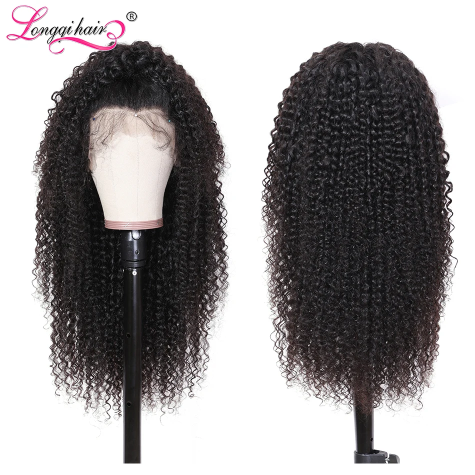 Longqi волосы предварительно сорвал полный шнурок человеческих волос парики