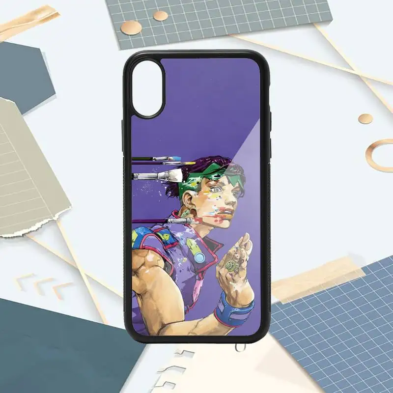 

JoJo's Bizarre Adventure Anime cover Phone Case PC for iPhone 11 12 pro XS MAX 8 7 6 6S Plus X 5S SE 2020 XR