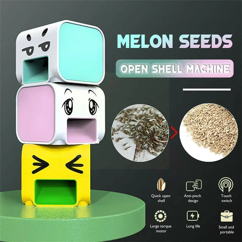 

Electric Sunflower Melon Seed Shelling Machine Lazy Peeling Opener Shelling Seed Household Melon Tools Automatic N0y4