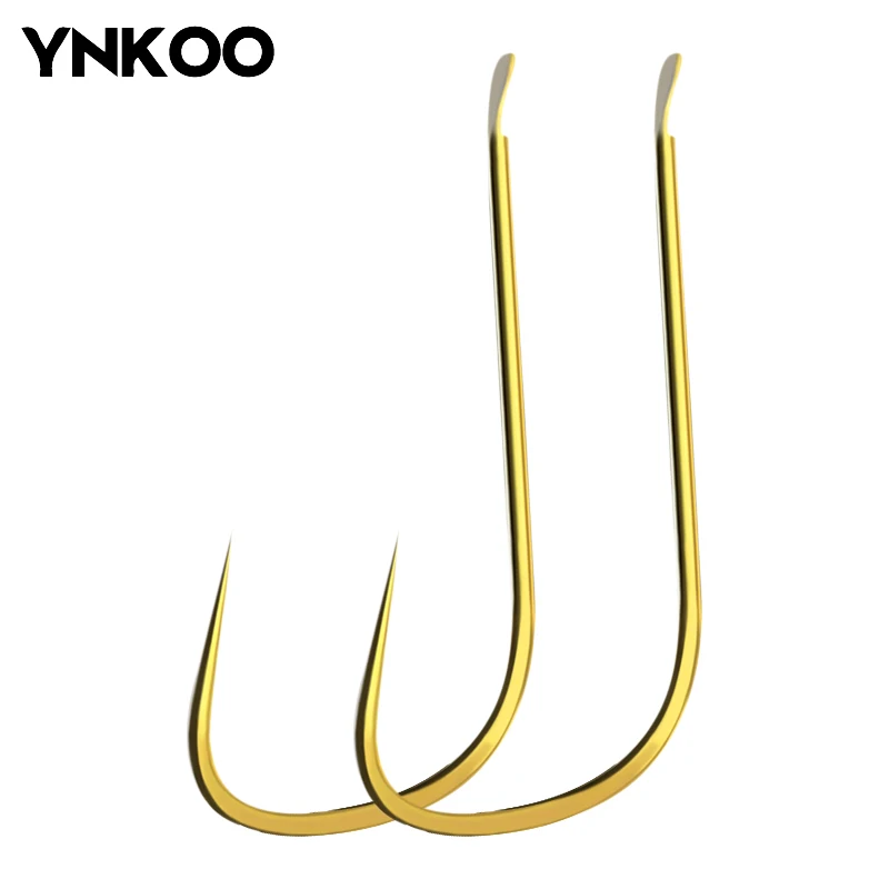YNKOO 50 шт. рыболовные Крючки рыболовные снасти рыболовные крючки тонкие серебристые с длинной ручкой карась рукав крючки коробка для дикой рыбалки