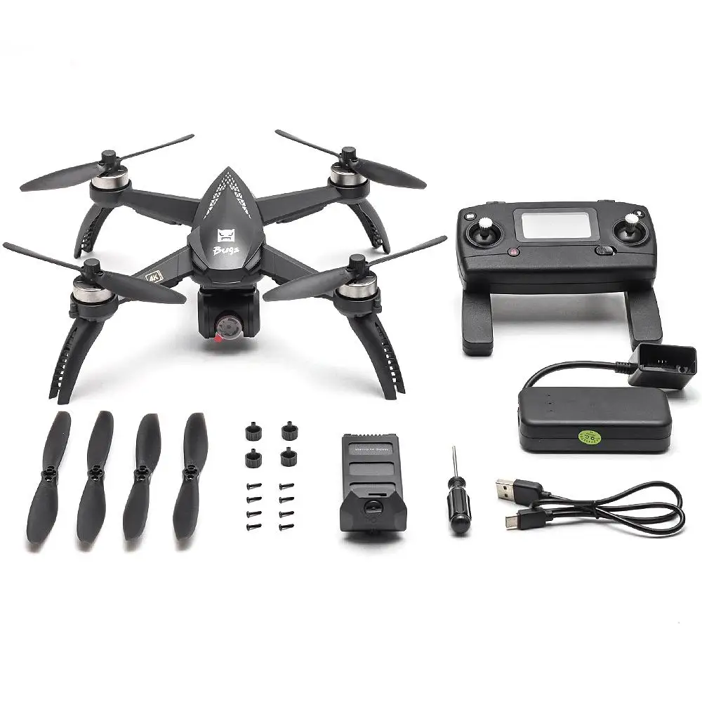 MJX B5W Drone GPS Brushless Bugs 5G RC 2.4GHZ Quadcopter Upgraded 4K Wifi dron FPV Camera HD Auto Return 20min Drones Time Toys | Игрушки и
