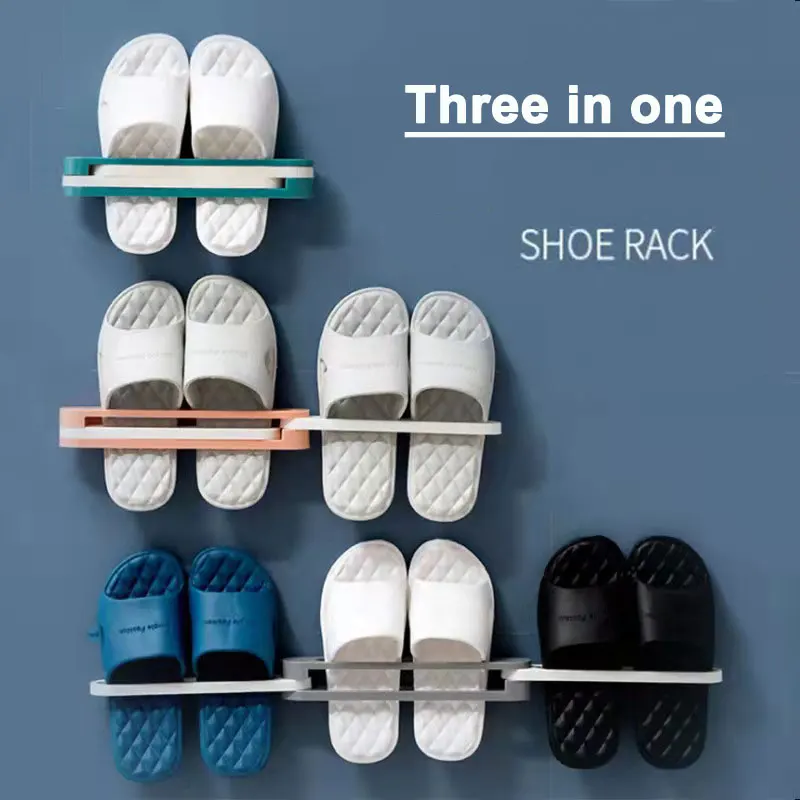 Держатель для обуви Lohas самоклеящаяся вешалка хранения полотенец настенный