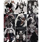 Набор для рисования по номерам на холсте тёмная девушка