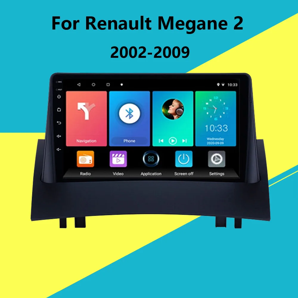 Для Renault Megane 2 2002 2009 Aftermarket Din Android автомобильный Радио Мультимедиа Видео плеер