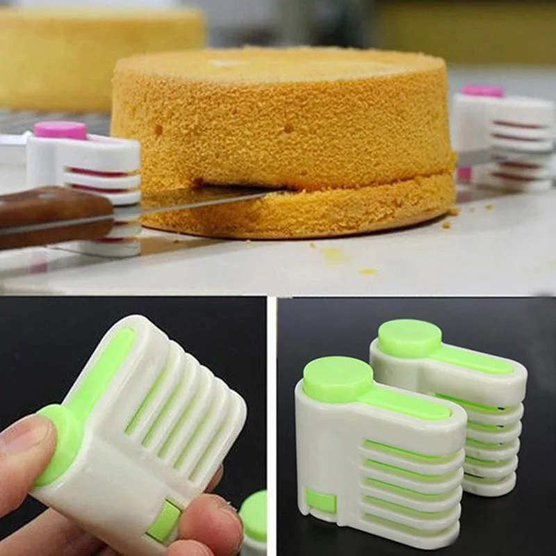 2 шт. 5 слоев ломтерезка для хлеба пищевого пластика резак торта нож резки