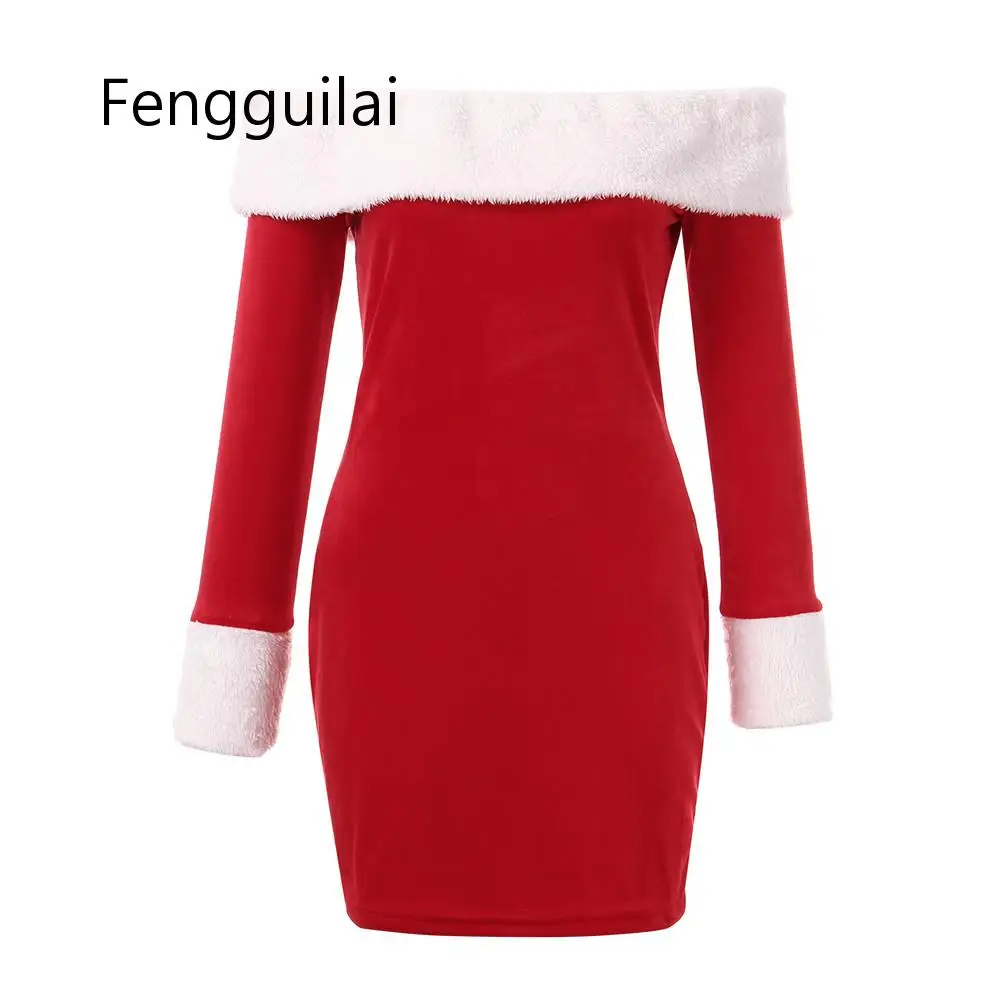 Женское мини платье с открытыми плечами и длинным рукавом|Женские платья| |