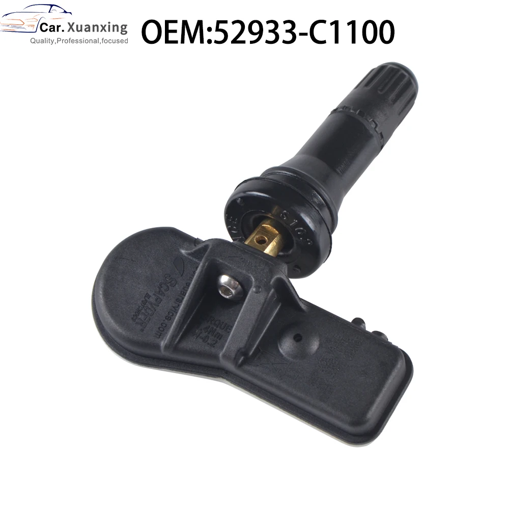 Система контроля давления в шинах 52933C1100 TPMS 433 МГц для Hyundai Tucson Creta IX25 I40 IX35 Sonata 2014-2018