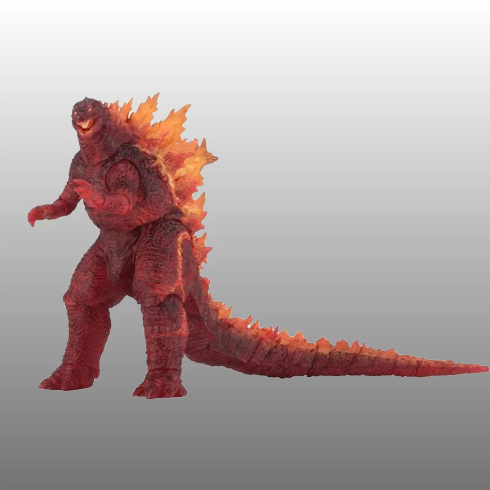 NECA Red Fire burn Gojira Сочлененная ПВХ экшн фигурка Коллекционная модель игрушки|Игровые