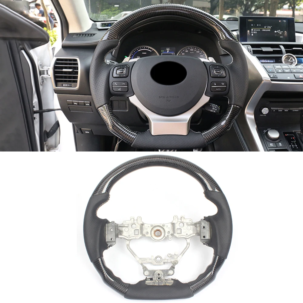 Продажа CarManGo для Lexus NX ES RX CT IS автомобильные аксессуары искусственное волокно чехол рулевого колеса в сборе запасные части украшение