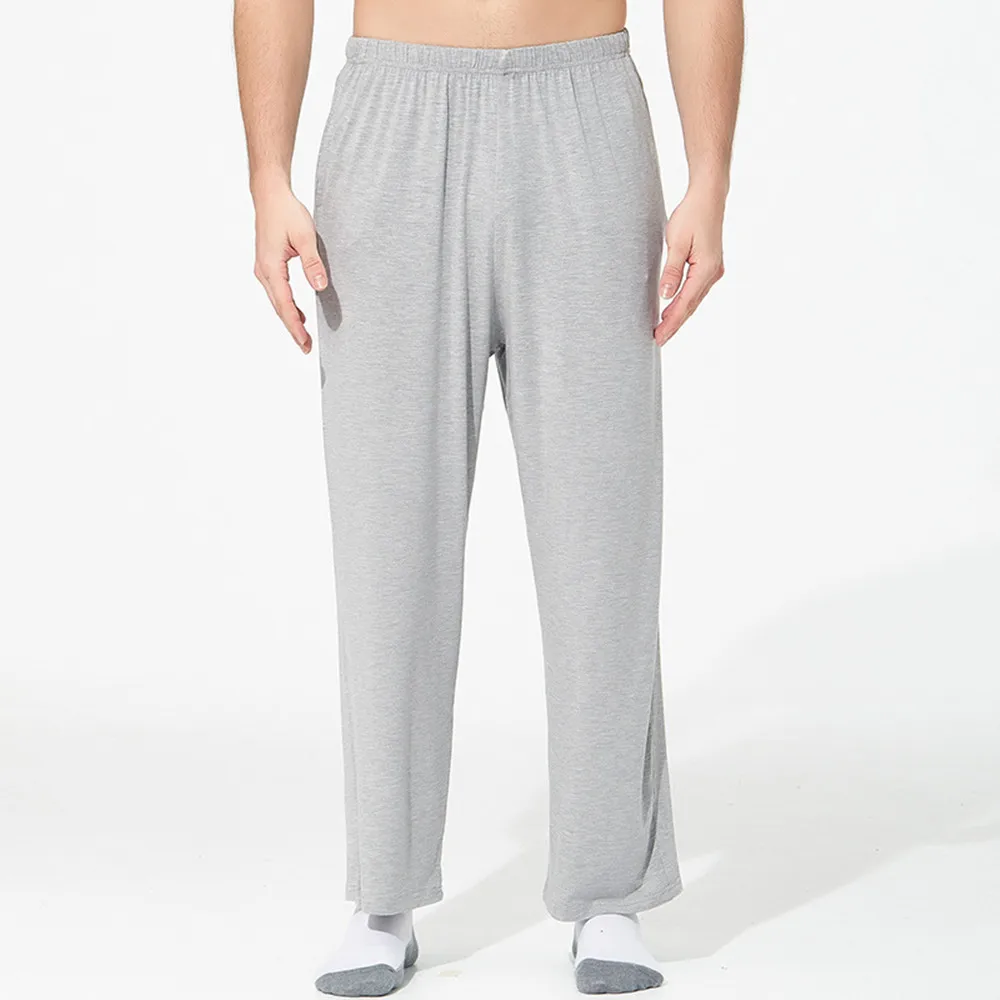 Fdfklak New Style Hot Sale Pajama Pants For Men Sleep Bottom Home Wear 3XL-7XL Plus Size Sleepwear Casual Pants Trousers