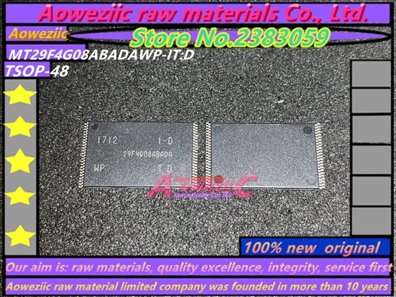 Aoweziic 100% Новые оригинальные модели: D TSOP48 чип флэш-памяти MT29F4G08ABADA WP-IT: | Электроника