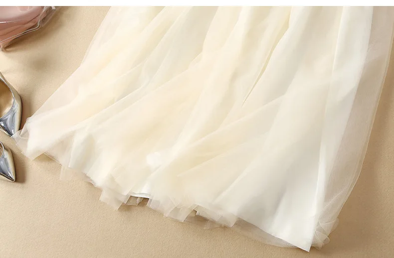 Vestidos de noiva свадебное платье одежда с длинным рукавом трапециевидной формы из тюля кремового цвета, приталенное платье принцессы, невесты Двойка свадебное платье
