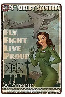 

Жестяная вывеска 16X12 дюймов, украшение для стены дома, борьба с мушками, живая гордость, Декор, бар, паб, винтажный постер