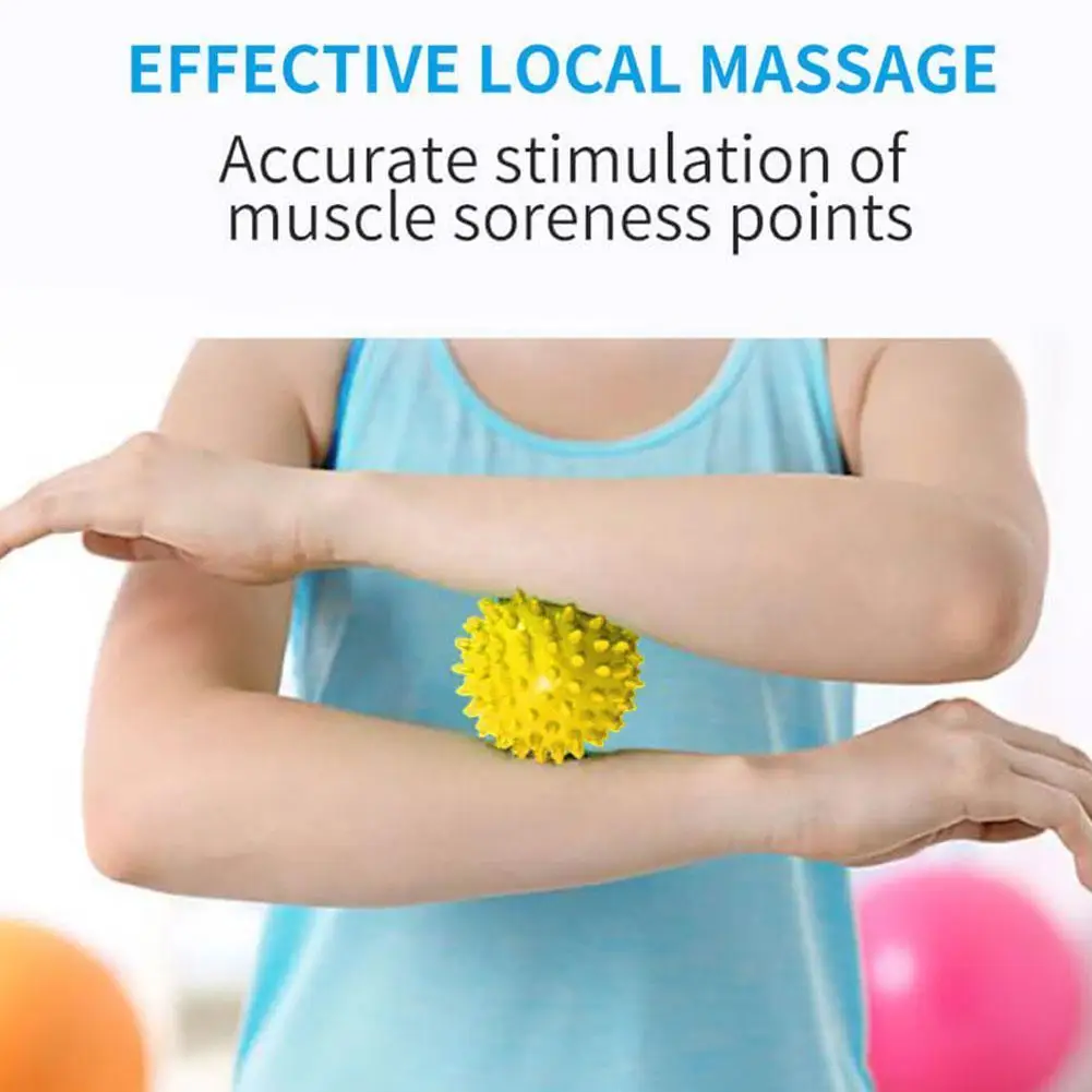 

Pvc Spiky Massage Yoga Ball Trigger Point Sport Fitness Relief Tools Care Muscle Ball Foot Hand Relax Stress Healthy Pain G1v3