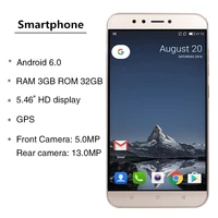 android smartphone 5 5 hd screen wcdma 4g lte 3gb ram 32gb rom fingerprint octa core celular mtk6750 3000mah cheap cell phon
