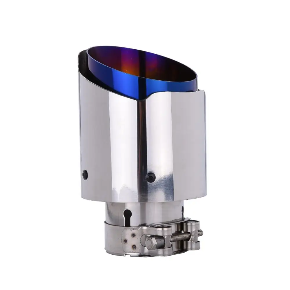 Универсальный наконечник выхлопной трубы из нержавеющей стали для автомобиля