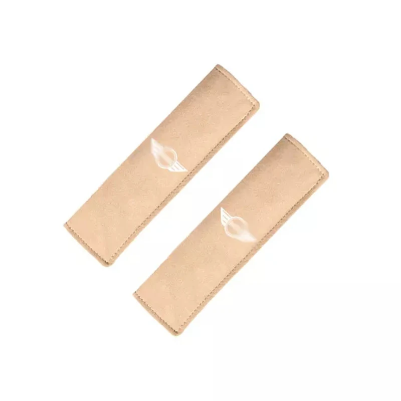 

Car Seat Belt Cover Turn Fur Shoulder Pad For MINI COOPER S F54 F55 F56 F60 R55 R56 R60 R61 Accessories Interior Decoration