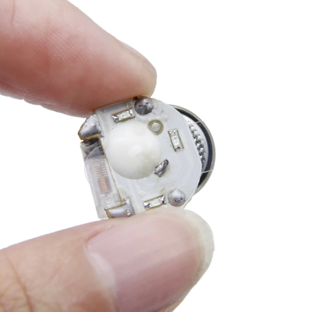 50 шт. светящийся светильник или озвученная мигающая Кнопка батарея лампа для DIY аксессуары для волос Луки, 50Yc7567