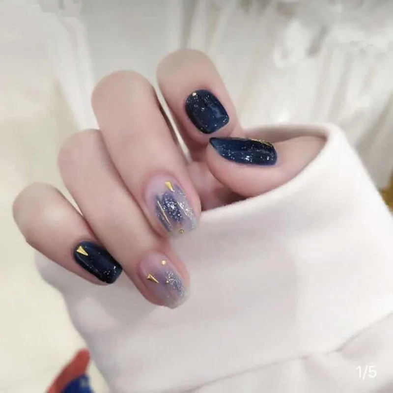 14 наконечников/набор полное покрытие наклейки для ногтей обертывания украшения