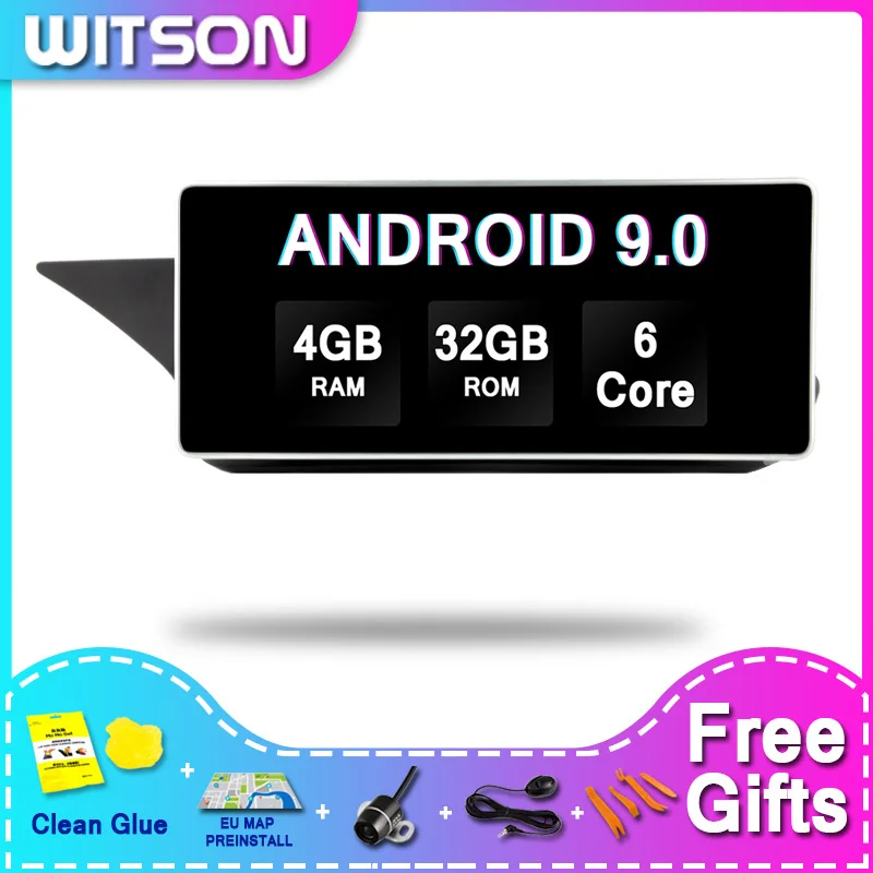 

WITSON Mercedes-Benz BIG SCREEN Android 9.0 Car DVD Gps For MERCEDES-BENZ E-Class SEDAN C207 A207 2016-2017 (NTG5.0) 4G 32GB