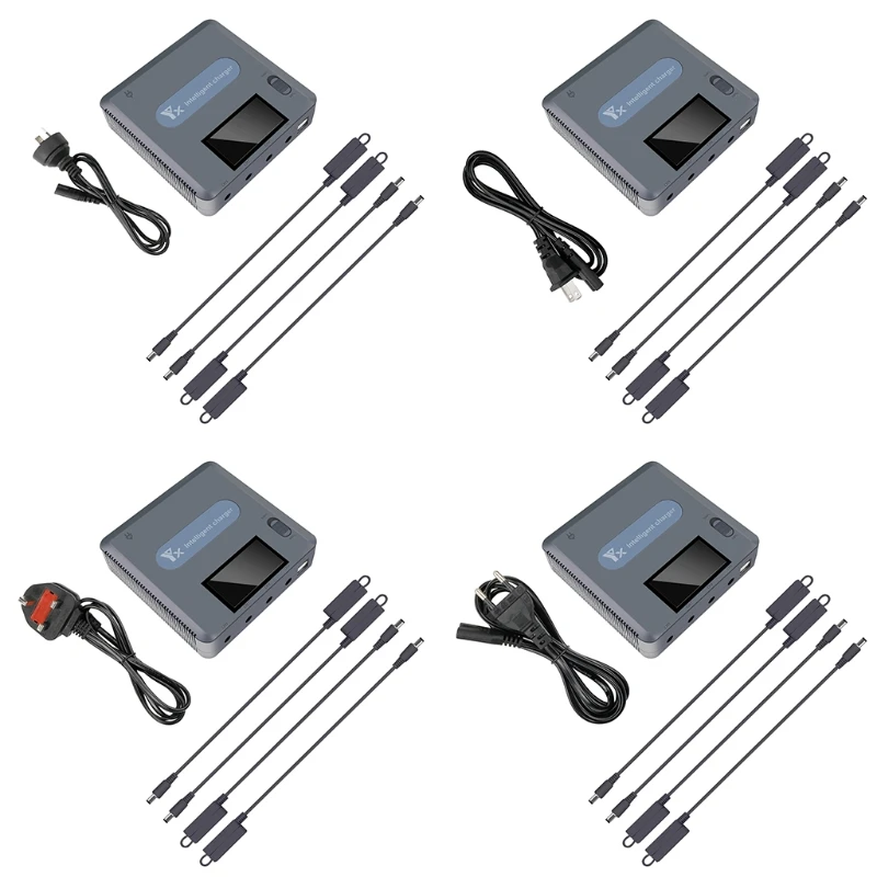 Charging Hub Battery Charger Digit LED Screen Rapid Multi Parallel Accessories for Mavic Drone and Remote Controller