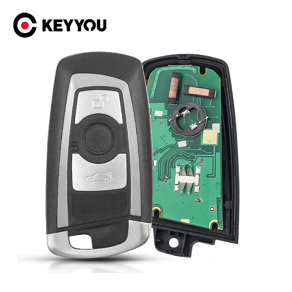 Дистанционный смарт ключ KEYYOU 315/433/868 МГц BDC/CAS4/CAS4 + для BMW 5 7 F Series X5 X6 F20 F21