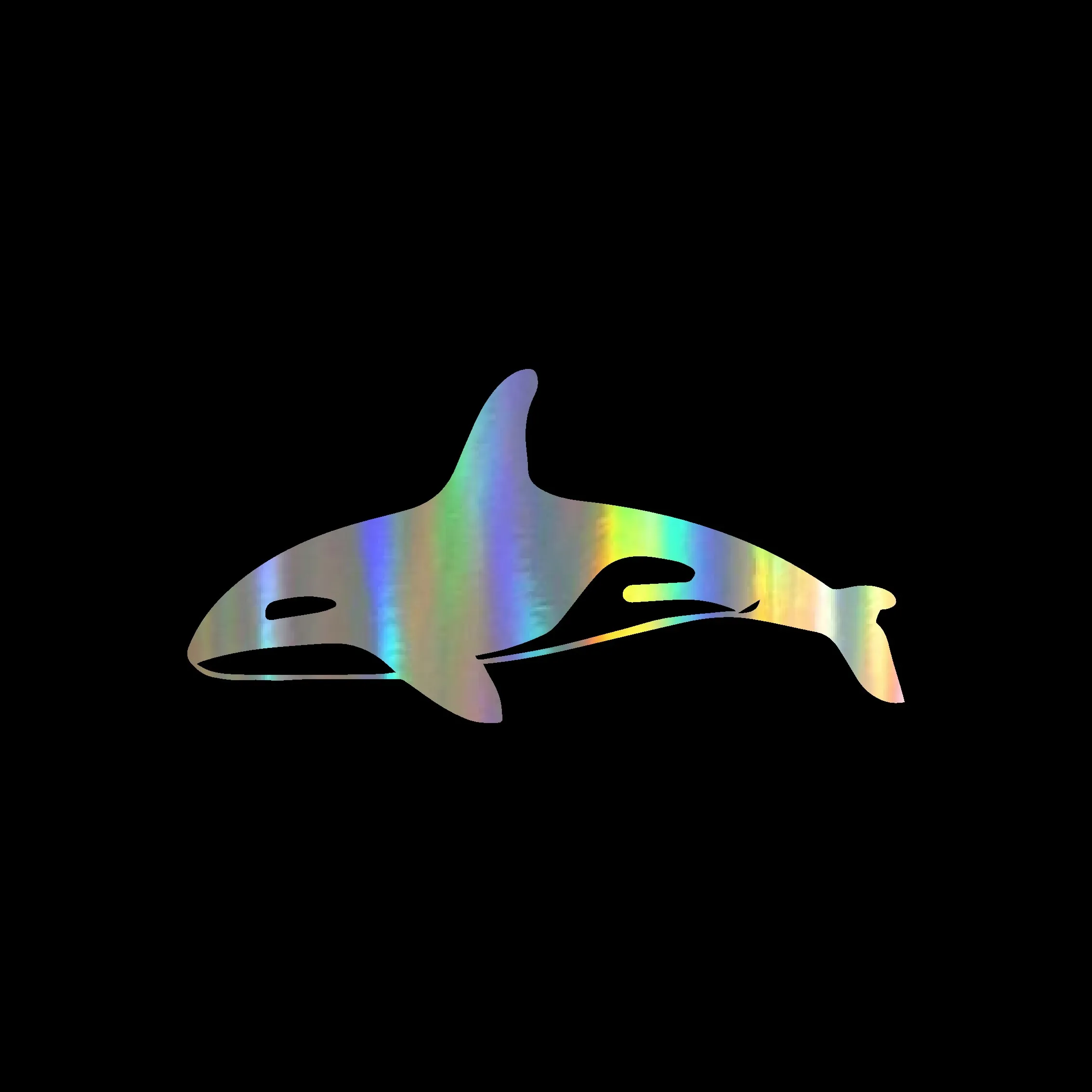 

Car Stickers and Decals Funny Killer Whale Bumper Sticker Vinyl Decal for Car Styling Vehicle Window Door Body Decor 2.95"x5.98"