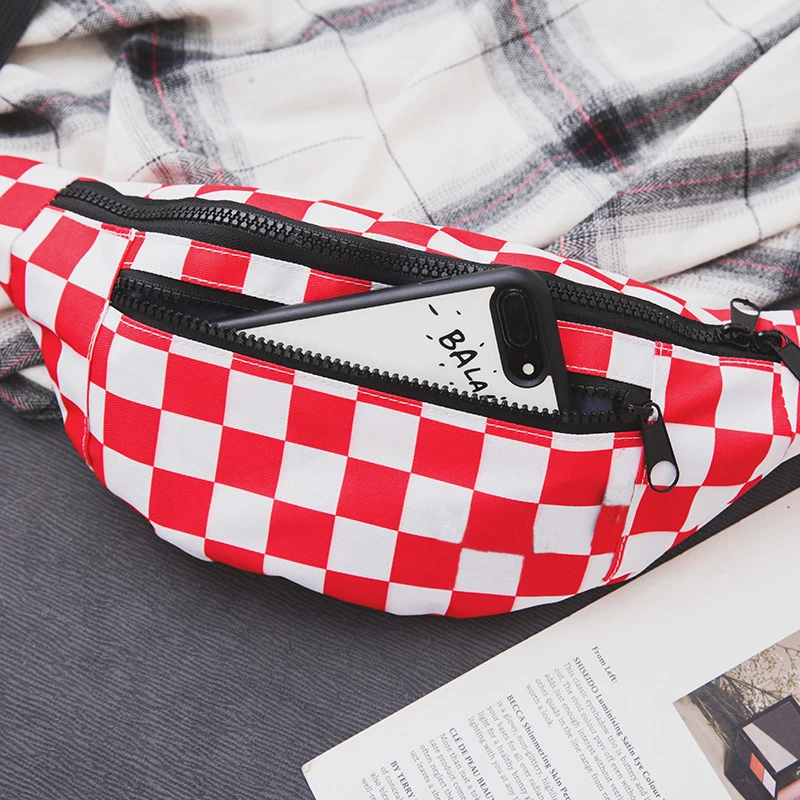 Поясная Сумка для женщин и мужчин модный нагрудной кошелек на молнии телефона