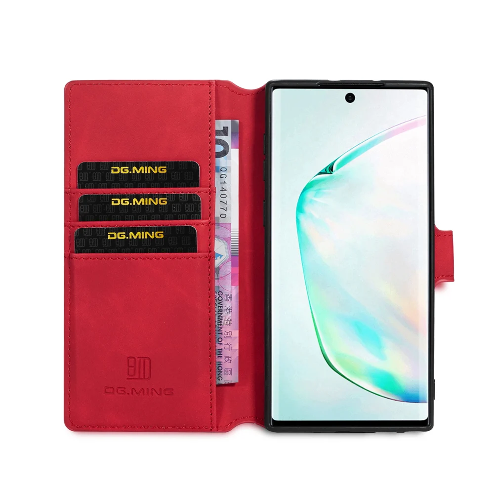 Note10 стежок чехол для samsung Galaxy Note 10 чехол и Note 10 Plus Pro Бумажник Книга Винтаж Роскошный Полный N970 N975 защитный чехол