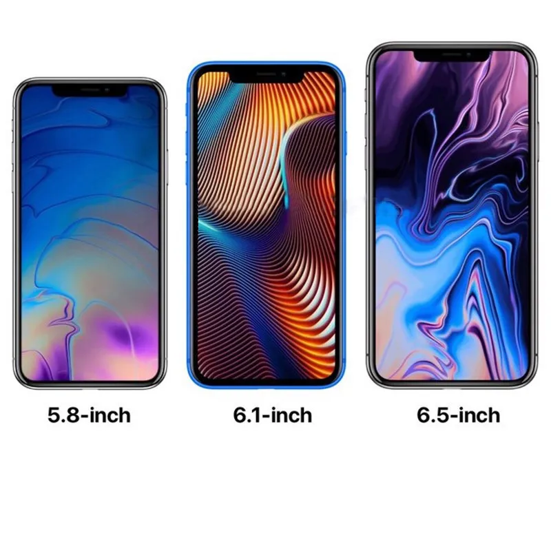 5 шт. закаленное стекло с полным покрытием для iPhone 11 Pro Max Взрывозащищенная