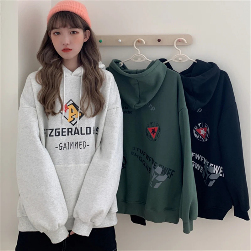 

Толстовка Женская осенне-зимняя в Корейском стиле