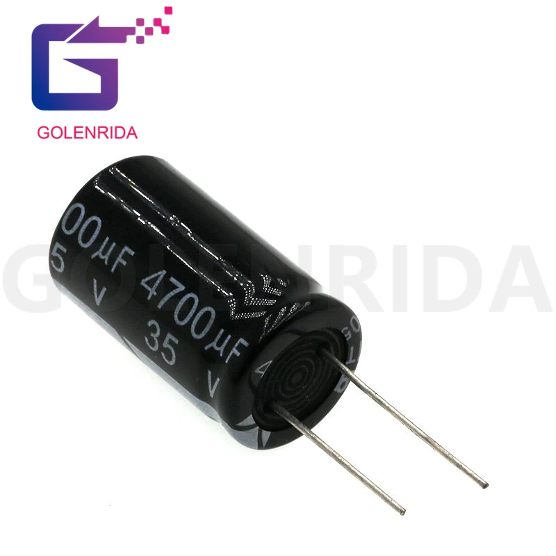 2 шт. электролитический конденсатор 35V4700uF 18 * маленького размера круглой формы с