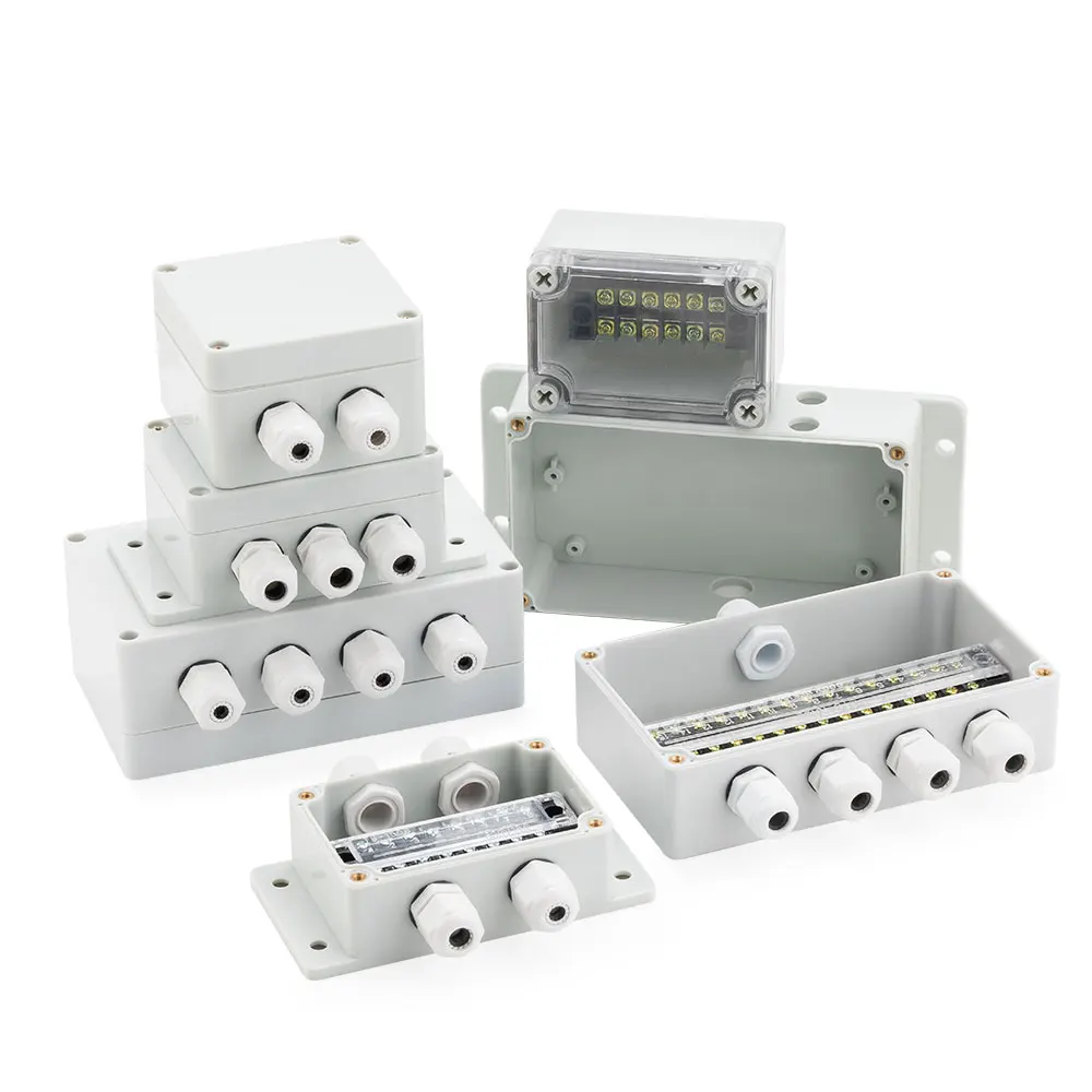 Коробка Клеммная пластиковая для бытового мониторинга блок питания терминал