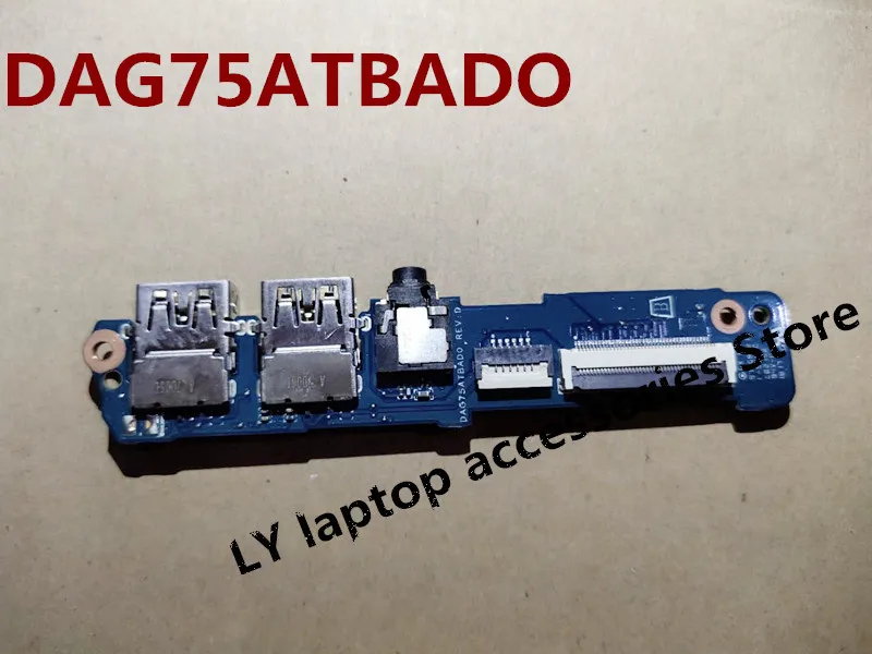 Оригинальная USB-плата для ноутбука HP Pavilion 15-CB 15-CB077TX 15-CB035WM, плата интерфейса USB DAG75ATBADO