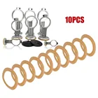 Кольца поршневые резиновые для воздушного компрессора 550600750950 Вт, 10 шт.