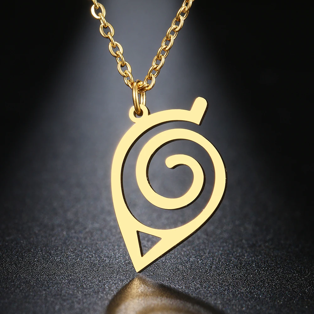 Ожерелья из нержавеющей стали для косплея японского аниме Akatsuki значок