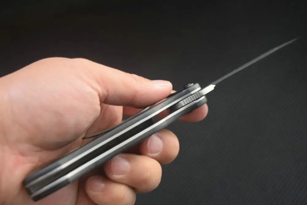 Trskt Ker 1595G10 Флиппер складной нож G-10 ручка 8Cr13mov лезвие инструмент для выживания
