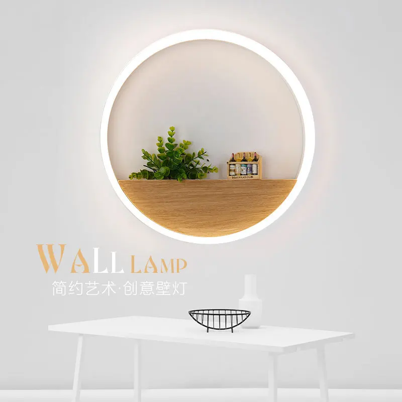 

led wall lamp LED Sconce Light Modern Home Decoration wall lights for home Bedside bedroom lamp Restroom With Bulbs