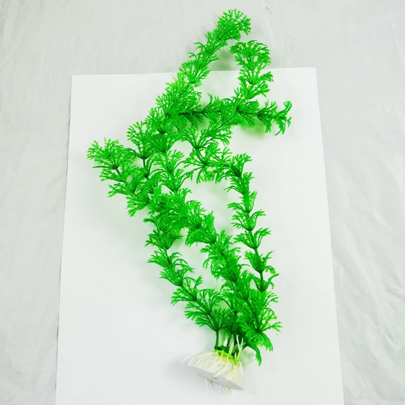 

3 Pcs Green Plastic Hottonia Inflata Plant for Aquarium Fish Tank