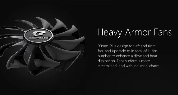 IGame серия GeForce RTX 2060 6GB GDDR6 3* DP+ HDMI+ USB-C RGB светильник