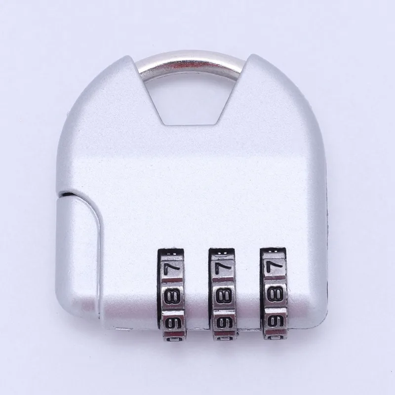 Промо акция! Комбинированный треугольный Дорожный чемодан замок для багажа с