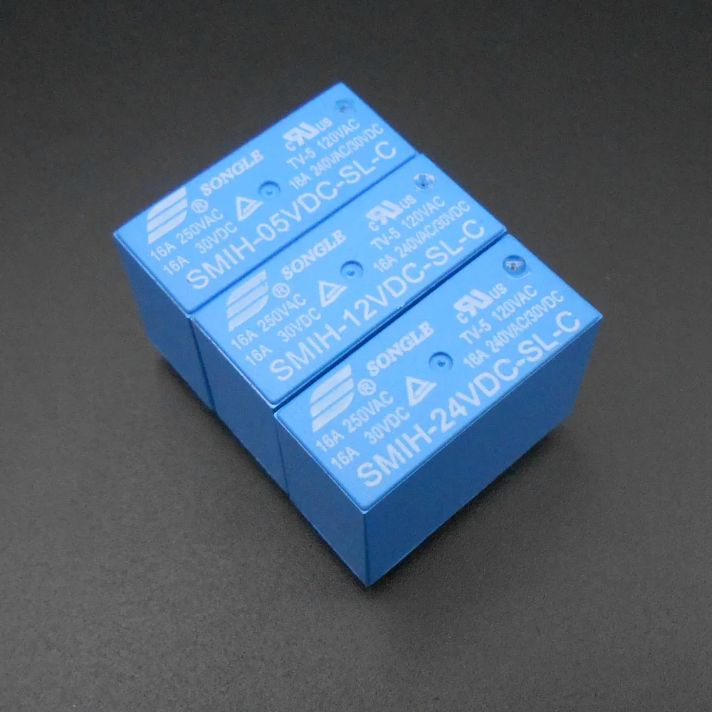 1 шт. SONGLE Power Relay 8 Pins SMIH-05VDC-SL-C SMIH-12VDC-SL-C smismih DC 5V 12V 24V 16A 8-Pin Conversion * SMIH-24VDC-SL-C |