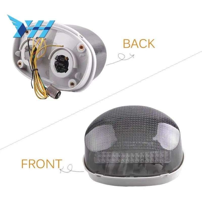 Мотоциклетный интегрированный светодиодный задний фонарь поворотники