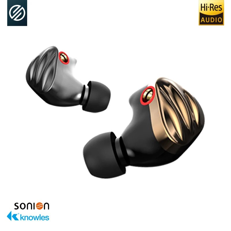 BGVP NS9 7BA + 2DD гибридные 9 драйверов металлические Hi-Fi наушники-вкладыши с тяжелыми